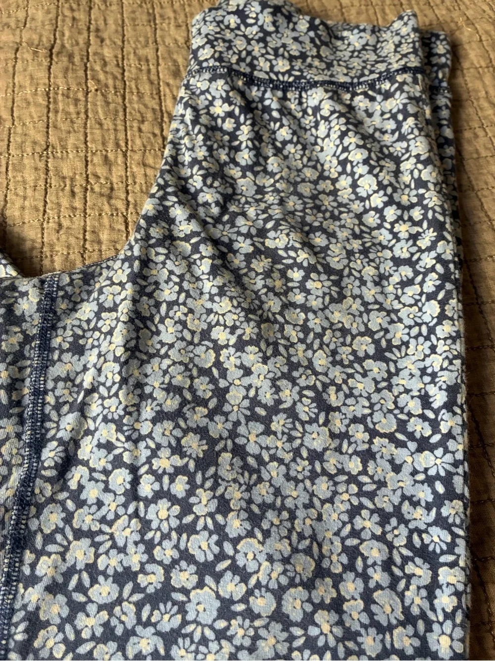 GAP Navy and White Floral Girls' Leggings